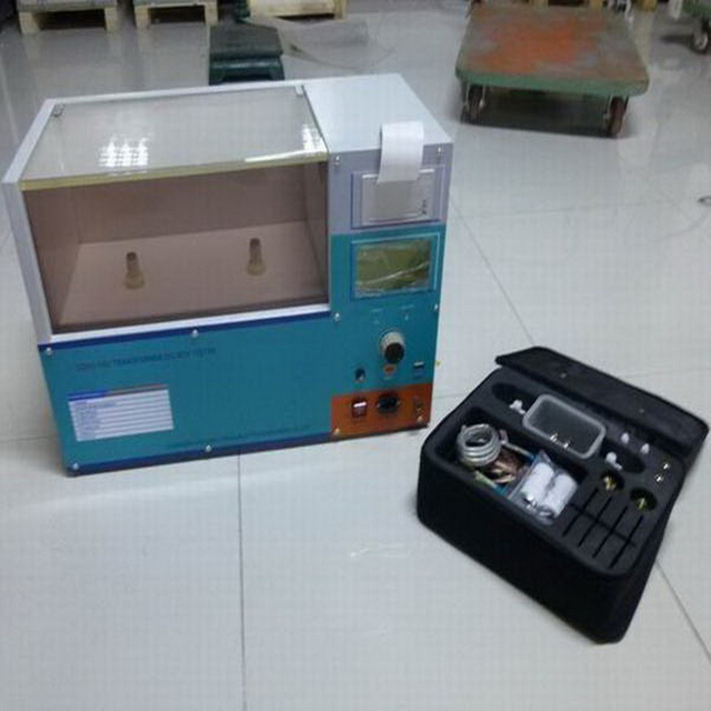 Probador de rigidez dieléctrica de aceite aislante automático GDYJ-502 100kV
