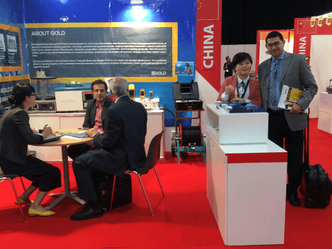 2015 participando en Dubai Arablab Exhibition