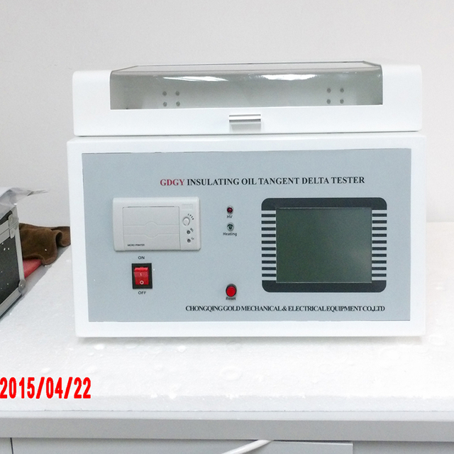 Probador automático de pérdidas dieléctricas de aceite aislante GDGY