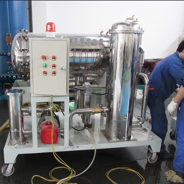 Purificador de aceite de deshidratación coalescente de aceite de turbina serie JT