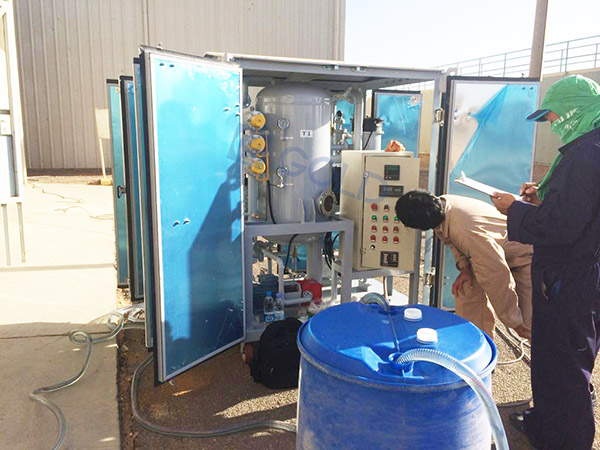 Unidad de filtración de aceite de transformador fabricante en China