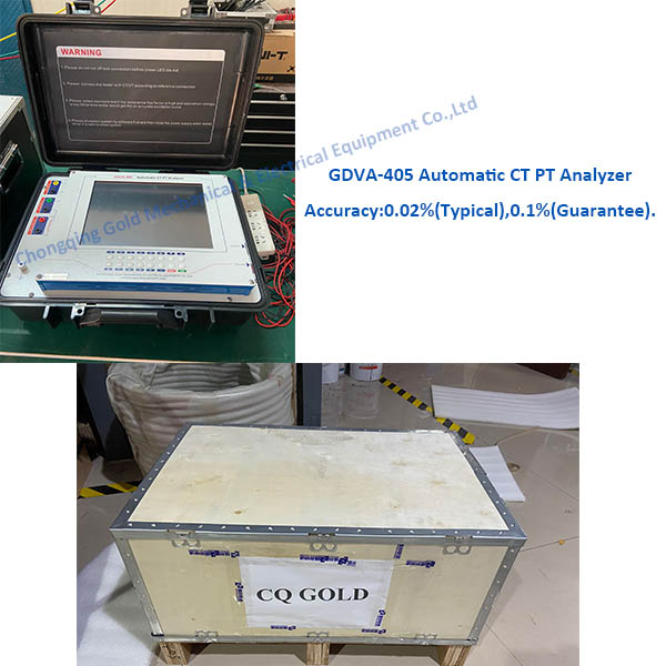 GDVA-405 Analizador CT PT automático completo listo para el envío