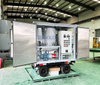 Máquina de filtración de aceite de transformador de alta vacío de China con remolque