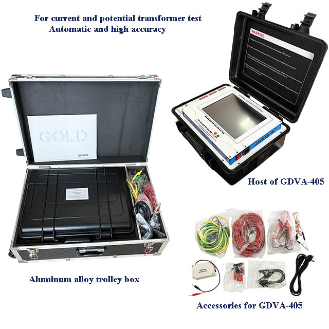 IEC61869 CT PT Analyzer se utiliza para analizar las características de estímulo de los transformadores actuales y los posibles transformadores