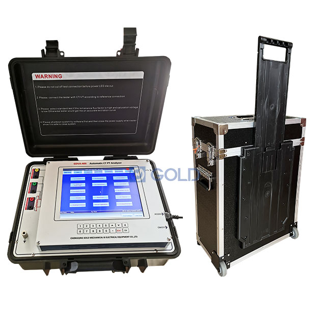 GDVA-405 0.02 % Tester de transformador de corriente de alta precisión CT PT Analyzer IEC61869