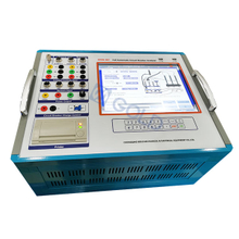 Probador de resistencia de contacto dinámico del interruptor del analizador de disyuntor automático GDGK-307