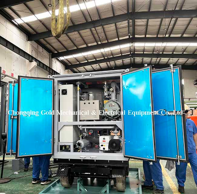 ZJA-9KY 9000L/H EQUIPO DE TRATAMIENTO DE ACEITE DE VACO