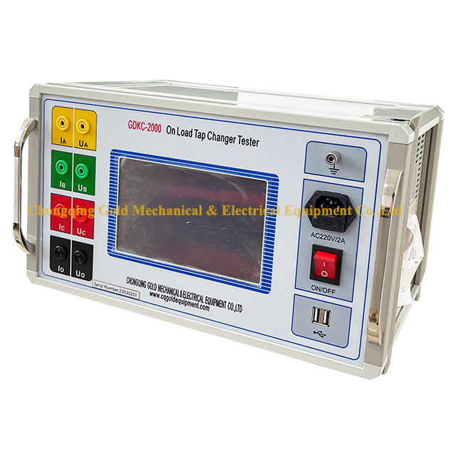 Transformador GDKC-2000 OLTC en la carga Tester de cambiador de tapas