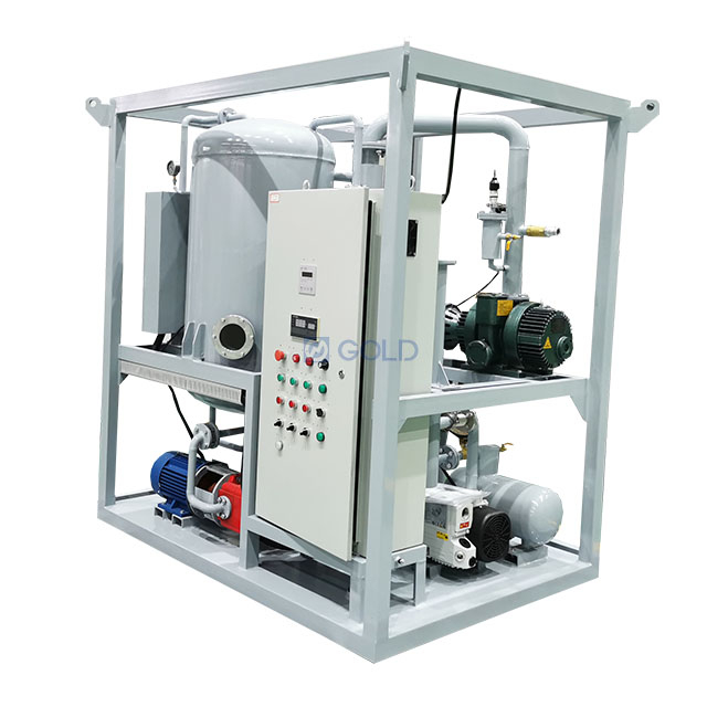 ZJA-3KY 3000L/H Máquina de purificación de aceite de transformador de alto vacío