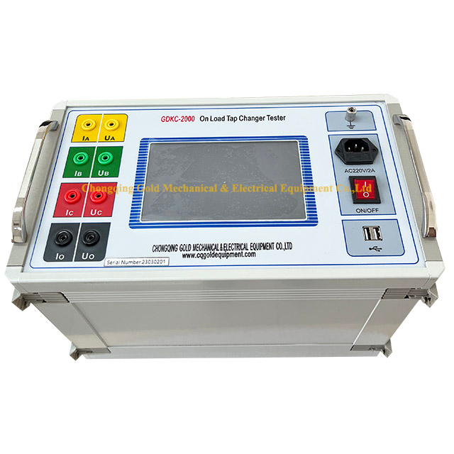 Transformador GDKC-2000 OLTC en la carga Tester de cambiador de tapas