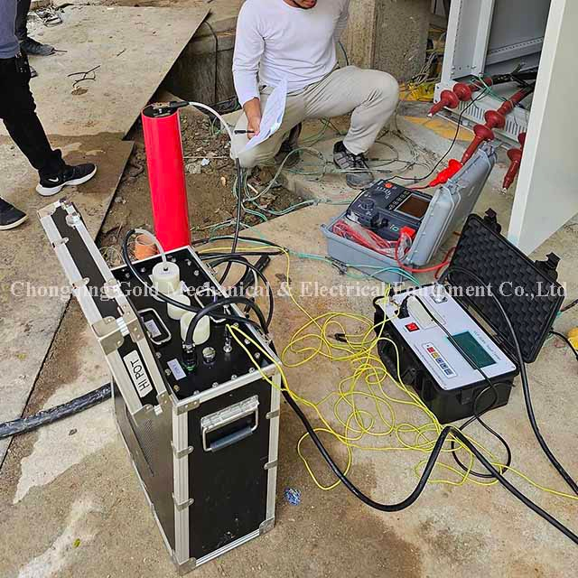 VLF-80KV 0.01Hz Kit de prueba de HIPOT VLF 35kV Cable de alimentación CA Test HIPOT