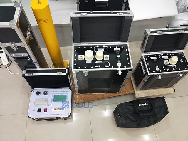 VLF-80KV XLPE Cable de alimentación aislada Prueba de voltaje de voltaje VLF AC Test Set