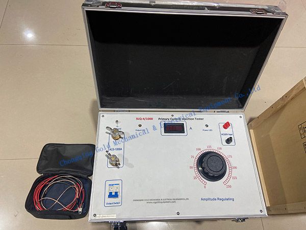 Probador de inyección de corriente primaria SLQ-4/1000A listo para el envío