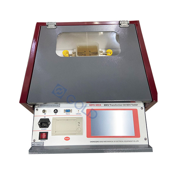 GDYJ-502A IEC156 Automático de 80kV Transformador Aceite Desglose voltaje BDV Tester